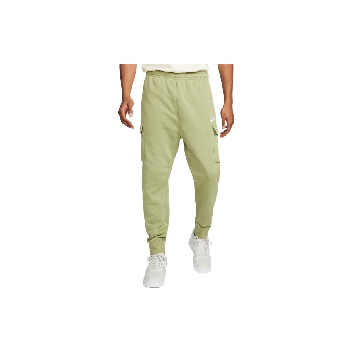 Nike Sportswear Club Fleece Cargo Joggers Grass Green CD3130-334 S