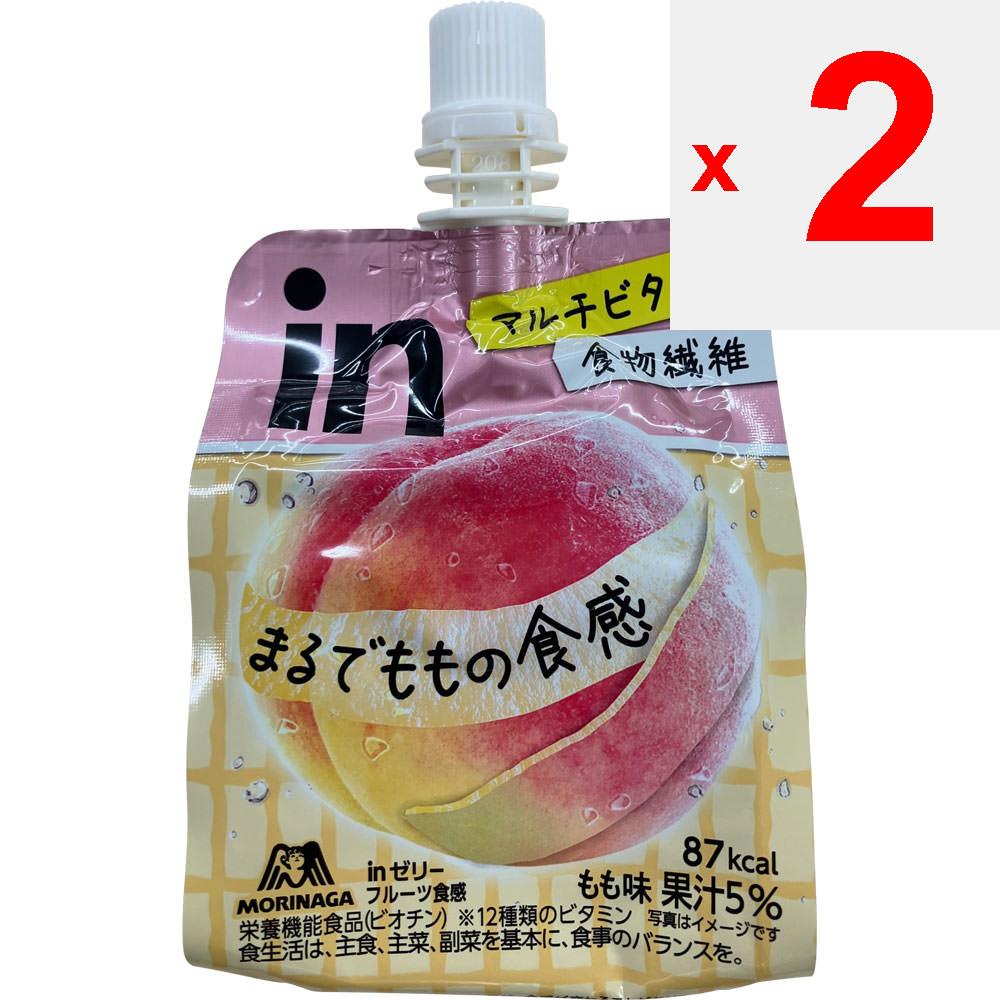 Morinaga Seika In Gelee Früchte Shokkan Pfirsich Geschmack 150g Weiter in Gelee Cheer Pack Weiter in Gelee