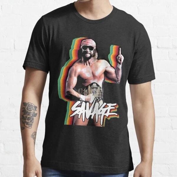 randy savage funny xmas film movie 90s halloween christmas t shirt XL