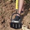 Manual Lawn  r, Saw Tooth Half Moon Shaped Steel Lawn Edging Tool Lawn  r for Grass, Borders Sidewalks, Driveways, Gardens