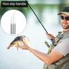 3pcs Stainless Steel Fishing Bait Stringer Drill Needle Portable AntiRust Fishing Tool
