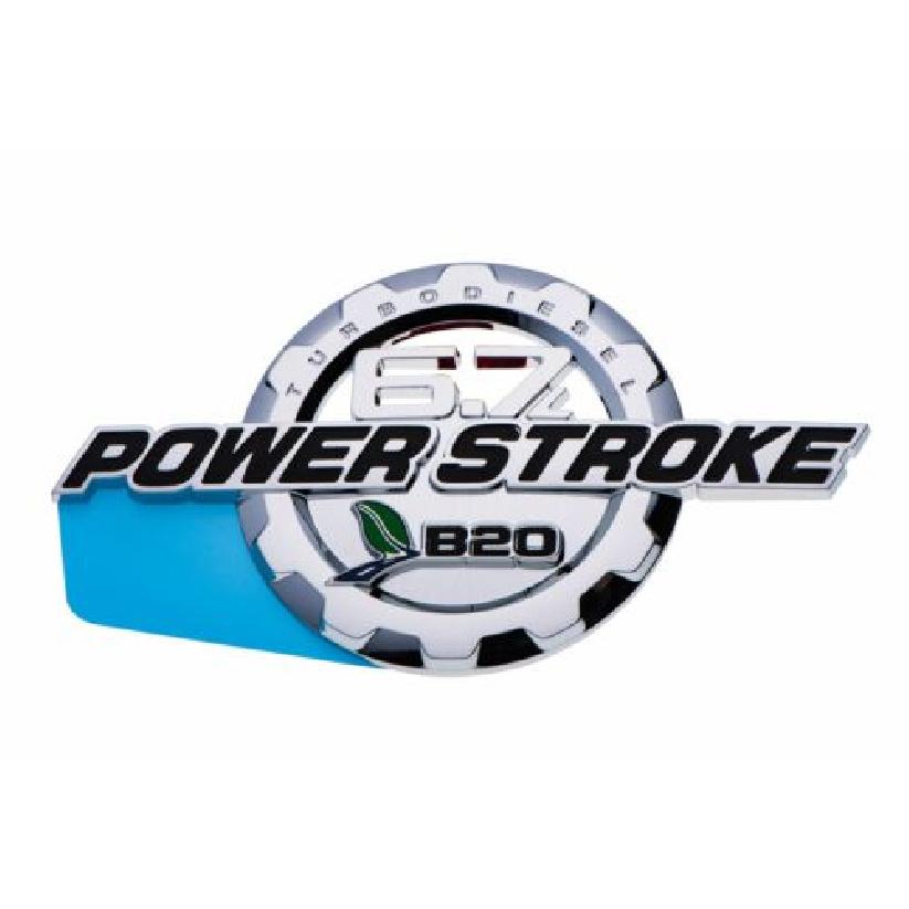 2011-2016 Ford F250 F350 F450 6.7 Power Stroke Diesel Chrome Door Emblem OEM NEW