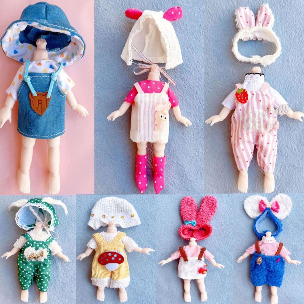 

10 стилей, наряд для куклы с животными, Obitsu 11 Ob11 Doll/ Ob11 Gsc 1/12, тело Bjd Molly