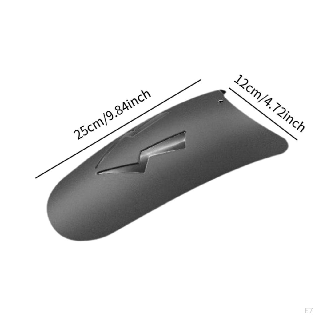 Front and Rear Mudguard Motorcycle Splash Guard Sturdy Decoration Easy To Install Cover Back