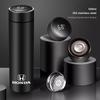 Car Accessories Thermos Bottle Temperature Display Insulated Cup For Honda Civic Fit Jazz Accord Pilot CRV Odyssey Passport City BI2