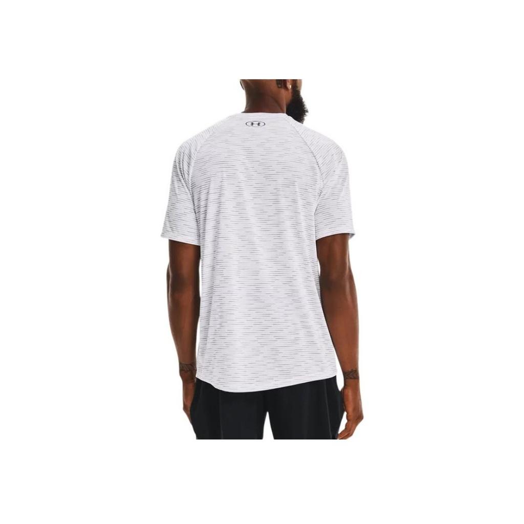 Under Armour Casual Breathable Round Neck Short Sleeve T-Shirt Men Tops White 1366140-100