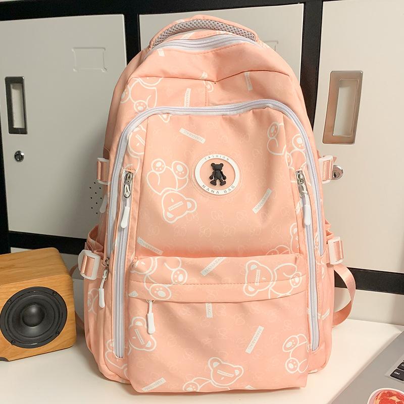 Elementary School Girls Junior High School Students High School Students College Boys Backpack Printed Backpack