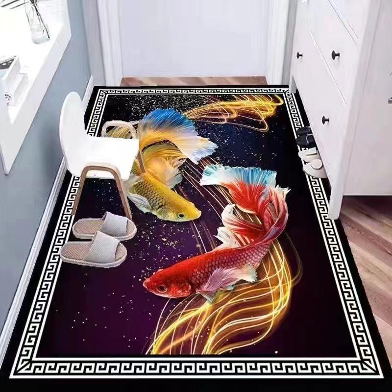 Modern Anti-slip Door Small Mat Rug Carpet Bath Kitchen Garden for Home Outdoor Indoor Decor