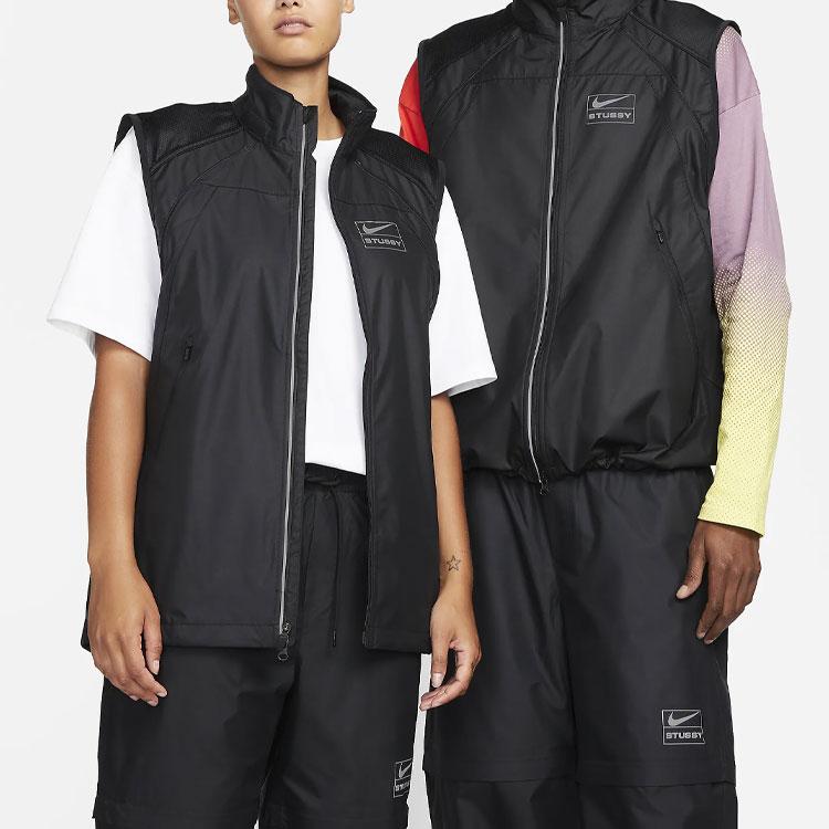 Nike x Stussy NRG Convertible Jacket (Asia Sizing) Black Unisex Outerwear DO5305-010