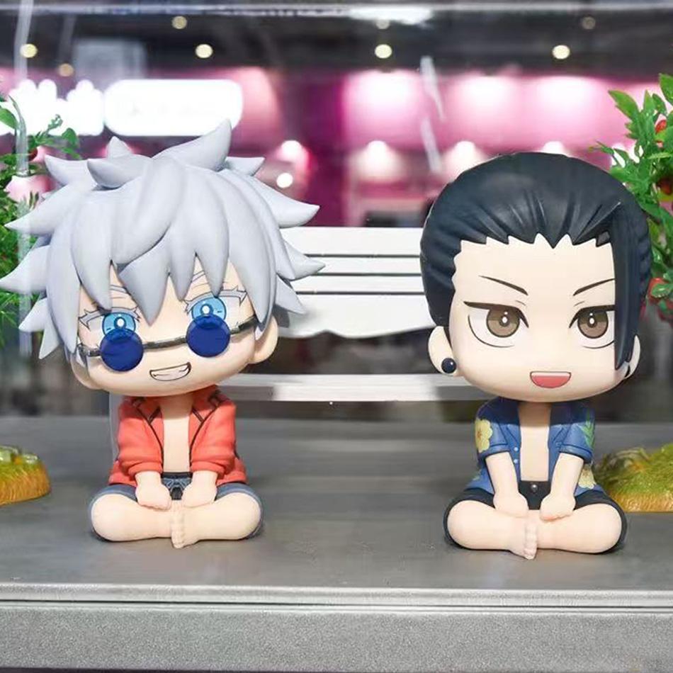 Jujutsu Kaisen Anime Figures Geto Suguru Gojo Satoru Doll Fushiguro Toji Okkotsu Yuta Inumaki Toge Collection Toys for Children