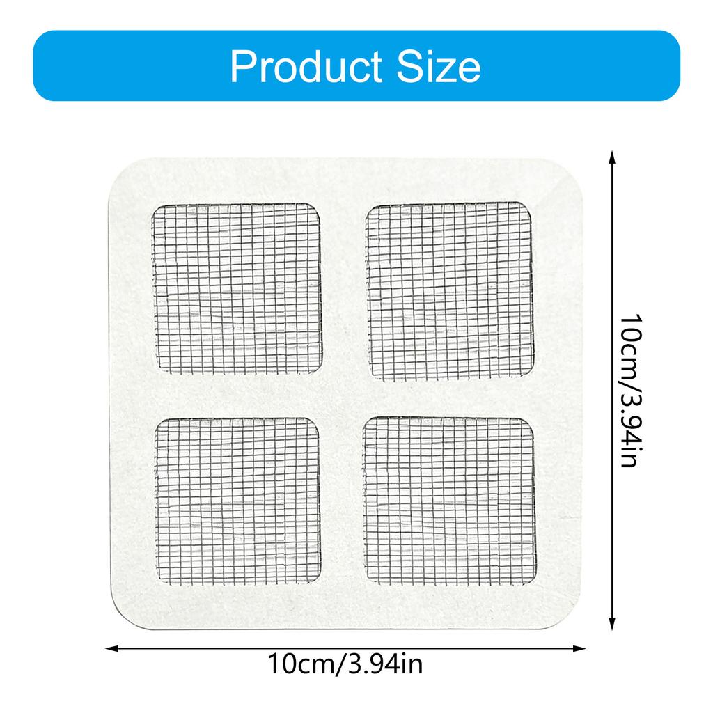 10/50Pcs Drain Protector Stickers NonWoven Drain Filter Hair Catcher For Shower And Kitchen Sink Hair Clogging Prevent