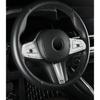Car Steering Wheel Unlock headlight Buttons frame Covers Stickers Trim for BMW 3 series G20 G28  lnterior Auto Accessories