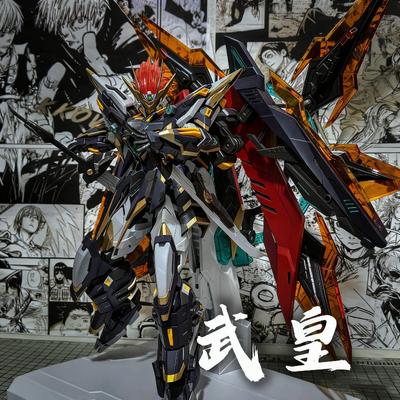 In-Stock SNAA Sovereign Series Martial Emperor 1/100 Mecha Assembly Model Kit Action Figures Trendy Toys Collect Ornaments Gifts