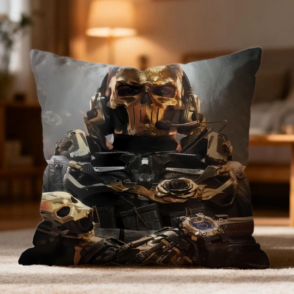 Fashion DDelta Forceer Cushion Cover Soft Washable Pillow Case Multi-Scene for Couch Bed Travel Office Use