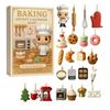 Vánoční pečení Adventní kalendář 24denní odpočítávání Sezónní kalendář očekávání Domácí dekorace Autodoplněk