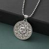 Necklace Pendant: Sun Moon Witchcraft Pagan Gothic Design