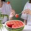 304 Stainless Steel Watermelon Cutter Household Fruit Melon Cutter Tool Divider Fork Spoon Meat Remover