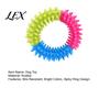 Bite Resistant Dog Toys for Aggressive Chewers Spiky Ring Toy, Rubber Chew Interactive Dental Cleaning Dogs Fetch And Teeth Toy Durable