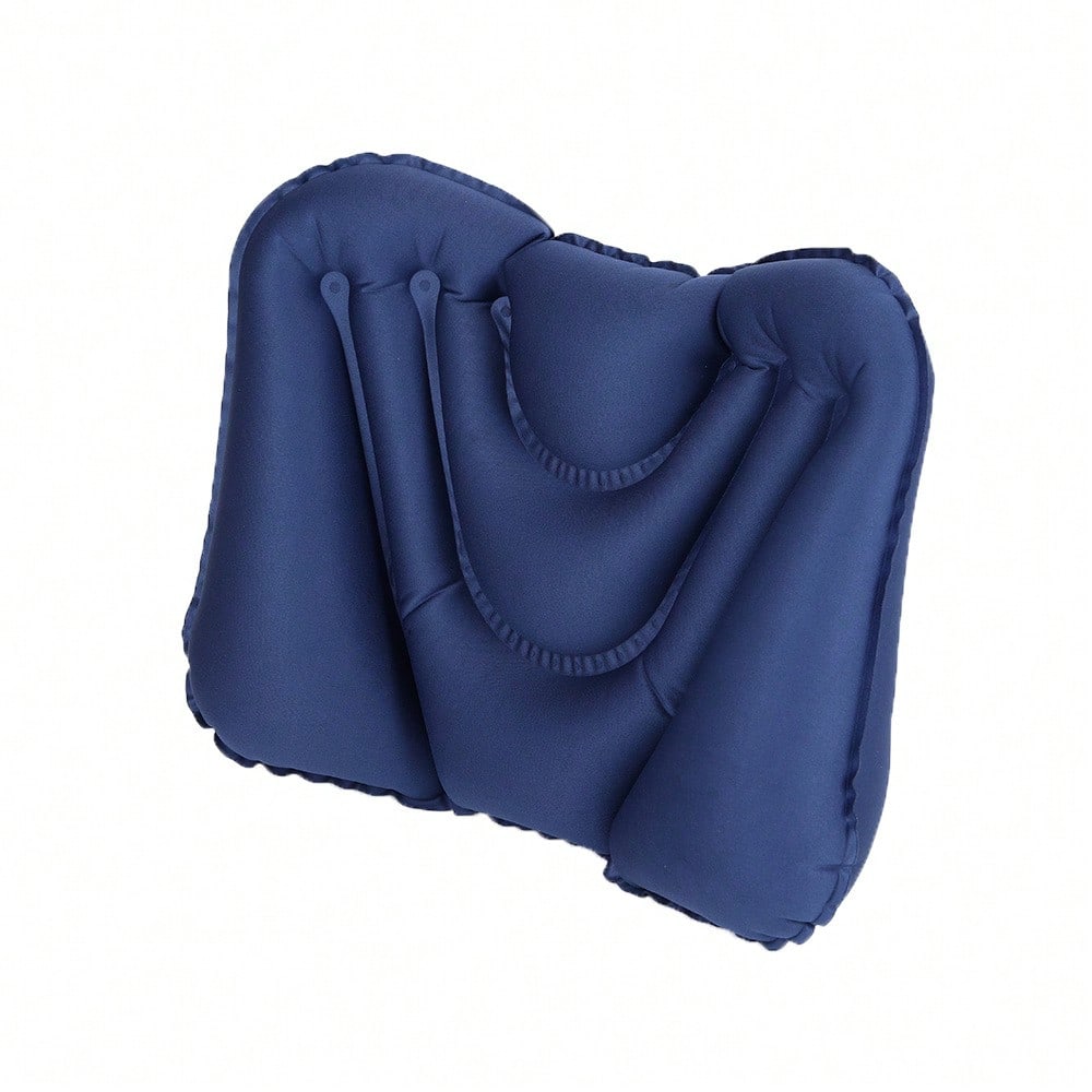 Travel Inflatable Waist Pillow Train Airplane Inflatable Cushion Press Inflatable Waist Pillow