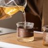 1pcs 100ml Japanese Style Glass Tea Cup Insulated and Heat-resistant Tea Cup Home Master's Cup Kung Fu Tea Set Accessories