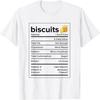 Biscoitos Fatos Nutricionais Engraçado Ação de Graças Natal Camiseta