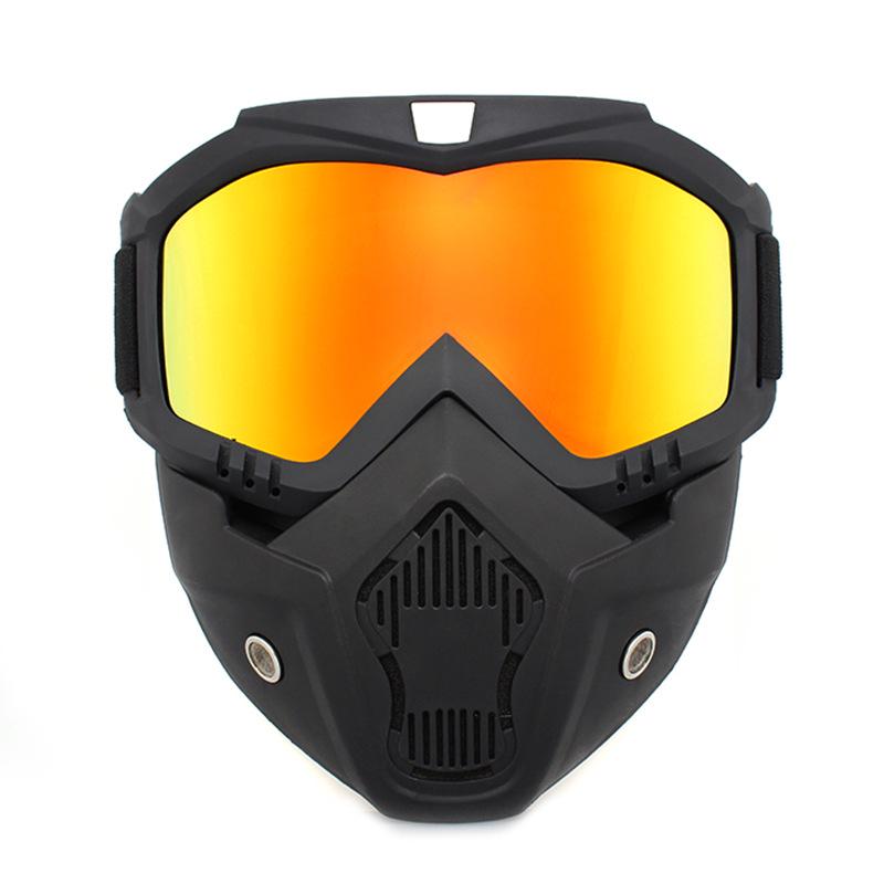 Harley Motorcycle Windproof Riding Goggles & Off-road Helmet Mask