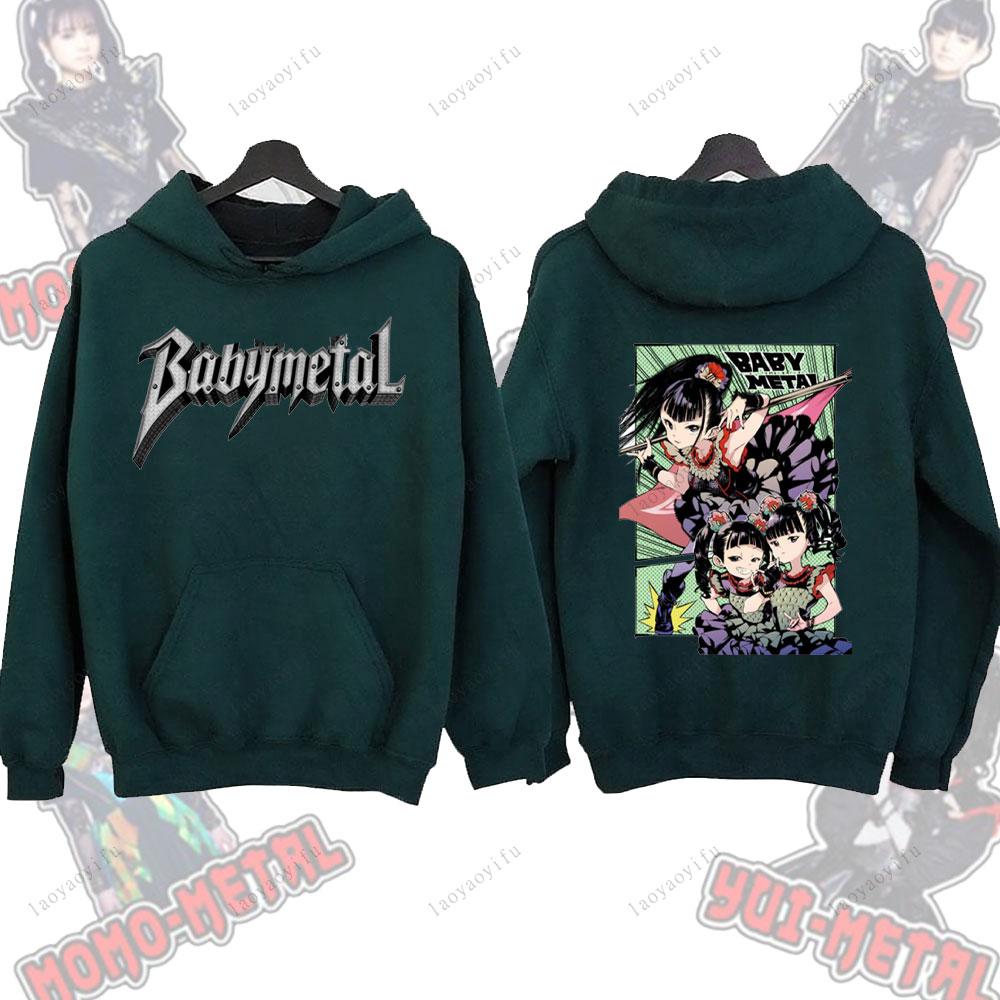 Babymetal Metal Galaxy Japan Death Metal Band Hoodies Herren Casual Hoodies Pullover Paar Streetwear Neue Herbst Winter Hoodies