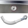 For Kitchen Sink Overflow Drain with Flexible Height Adjustment Features