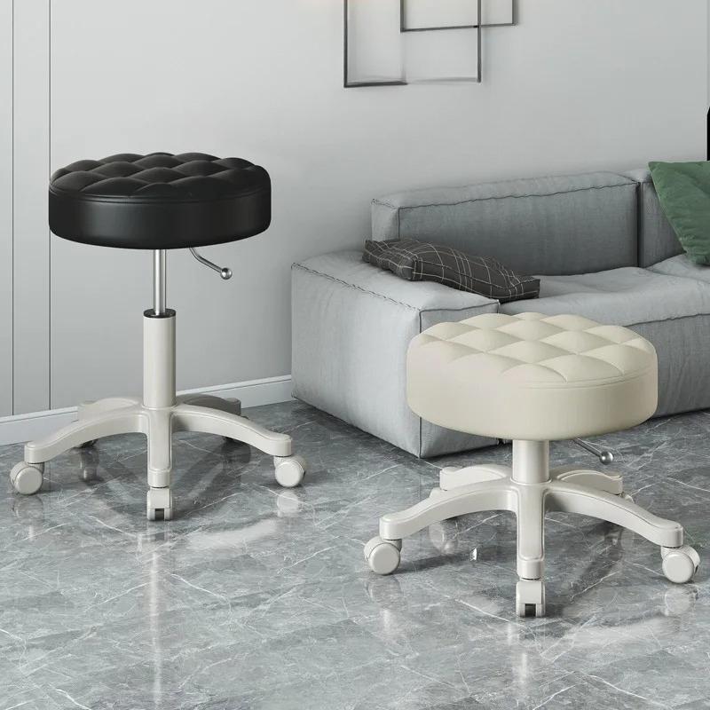 Lift Rotating Chair Beauty Salon Barbershop Lift Stool  Chair Nail MakeupChair Bar Stool,Rotating Chair in Living Room