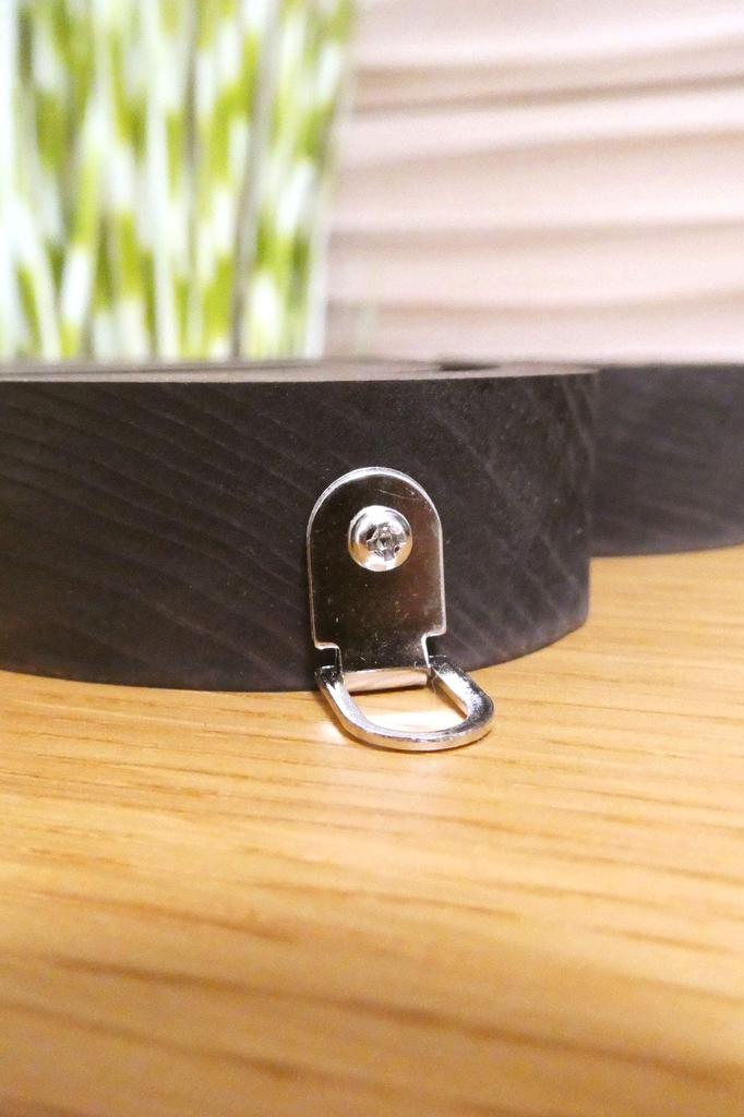 AndLaki Trivet, Stylish Wooden Pineapple Design, Made In Japan with Natural Japanese Cypress (Dark Brown, Small)