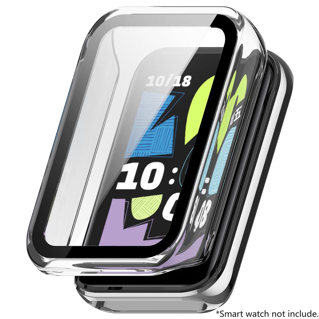 Boîtier PC Verre Pour Honor Band 10 Protection Écran Montre Connectée Cadre Pare-chocs Pour Huawei Honor Band10 Band 10 Coque de Protection