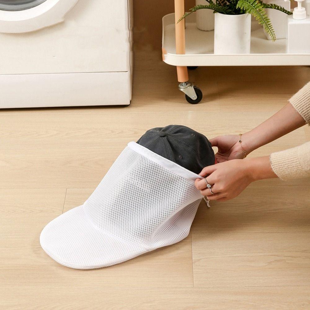 Delicate Hat Washer Special Baseball Cap Hat Washer Hat Wash Protector Hat Washing Bag  for Laundry