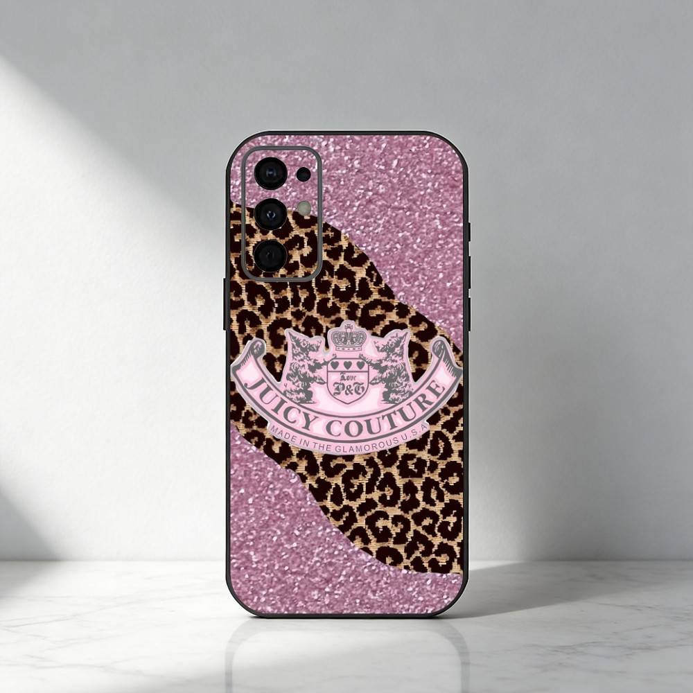 

J-Juicy C-Couture JC-ES Phone Case For Samsung S25,S24,S21,S22,S23,S30,Ultra,S20,Plus,Fe,Note,5G Black Cover Samsung S24