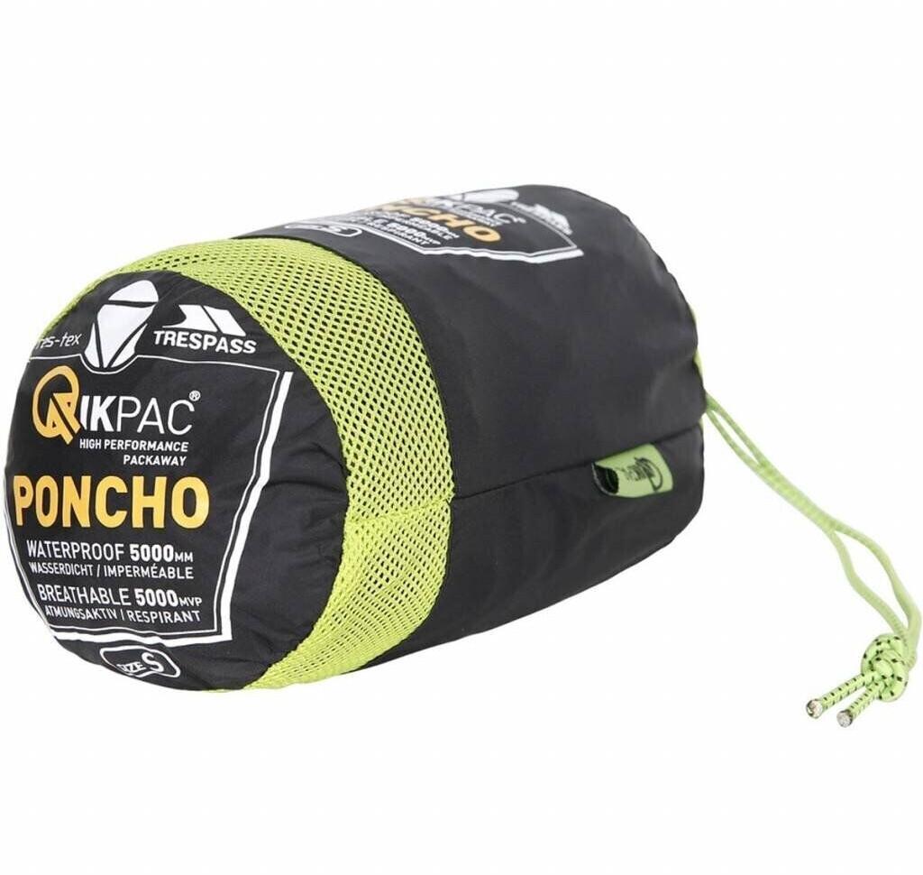 Куртка Trespass Qikpac Poncho schwarz