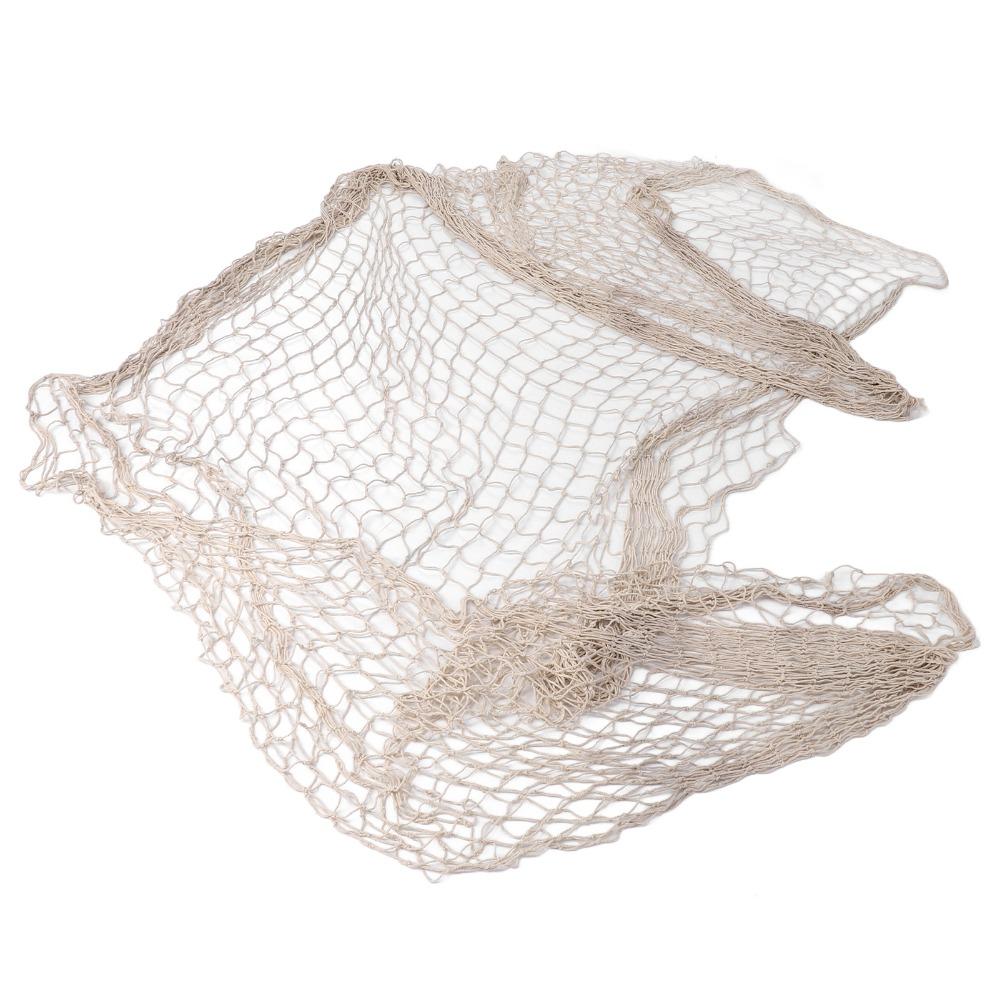 Large Size Fishing Net Decor Cotton Thread Cotton Thread Net Wall Hanging Decor Ocean Theme Party