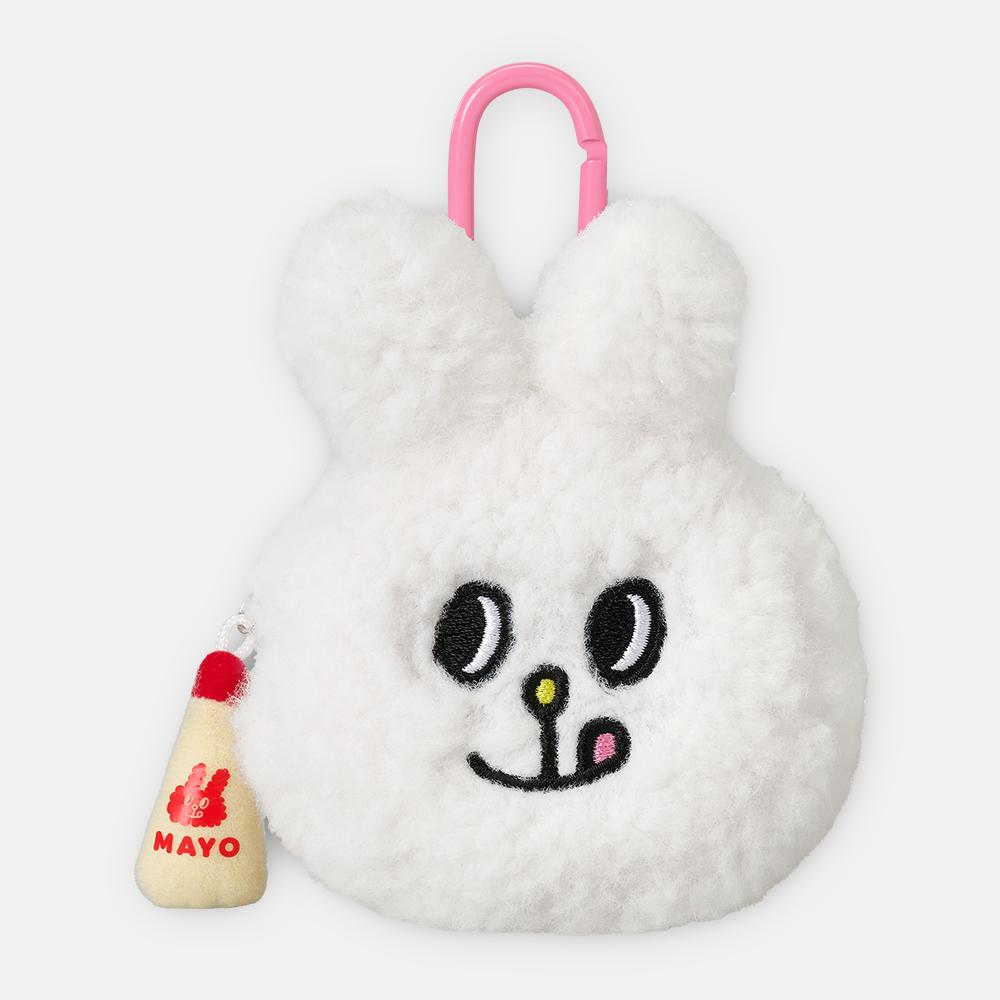 [mimi world] Mimiworld Bunnycorn Beanie Plush Mini Pouch Keyring