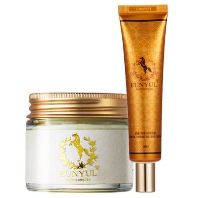 Pferdeölcreme + Augencreme-Set, 1 Set
