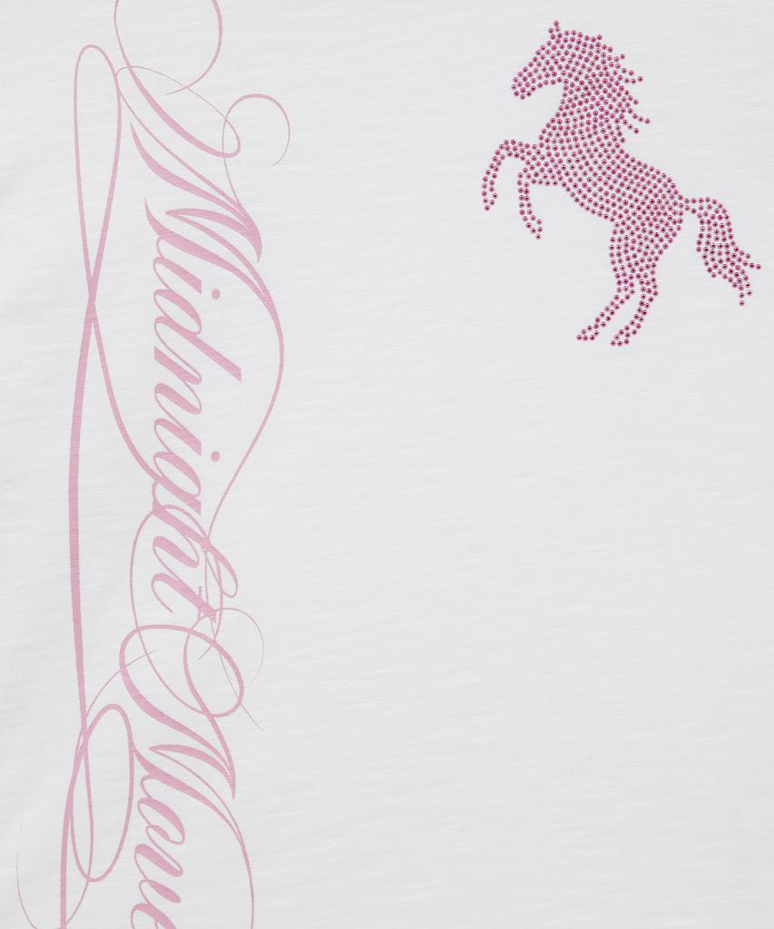 MIDNIGHT MOVE Cb Horse T (White)