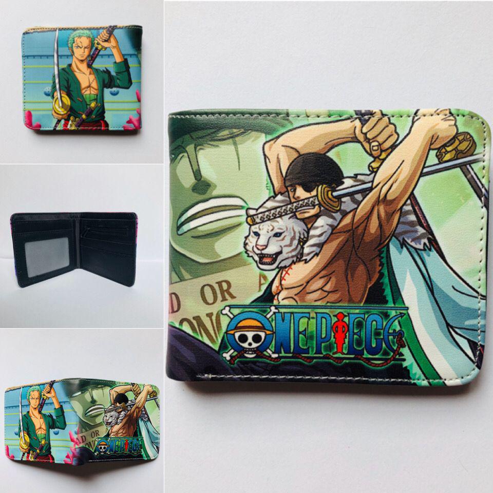 

Короткий гаманець One Piece Luffy & Zoro Unisex із PU шкіри та монетниця wallet