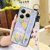 Wristband Anti-dust Phone Case For Tecno Spark20 Pro/KJ6 Anti-knock Soft case Silicone Shockproof Lanyard Wrist Strap