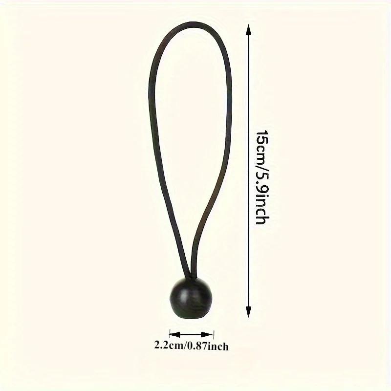 10PCS Elastic Tent Fixed Rope Elastic Band Canvas Awning Fixed Rope Survival Outdoor Camping Accessories