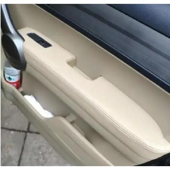 For Honda CRV 2007 2008 2009 2010 2011 Microfiber Leather Door Handle Panels Armrest Covers Protective Trim car interior