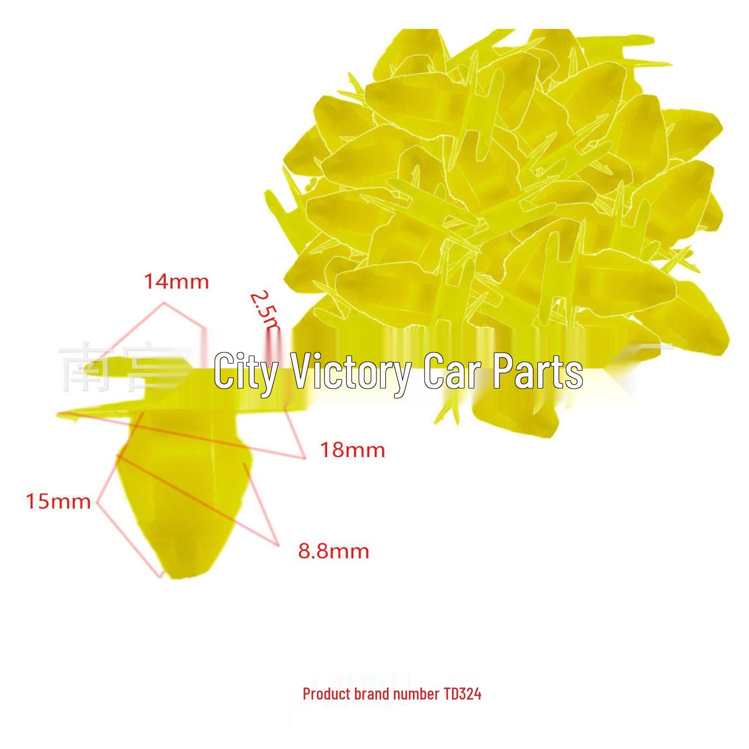 

Car Door Panel Trim Clips and Nylon Buckles Installation Kit 10000 Pieces