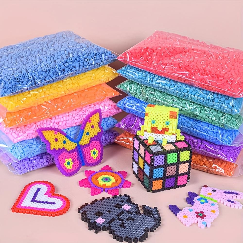 2 Bag 5Mm 1000Pcs Pixel Puzzle Iron Beads For Kids Hama Beads Diy High Quality Handmade Gift Educational Toys