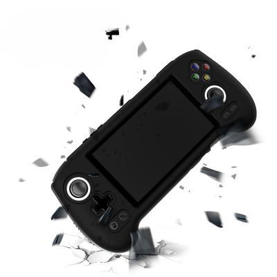 For ANBERNIC RG556 Protective Case Retro Handheld Silicone Case Game Console Anti-shock Case Handle Protective Cover