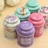 Vintage Palace Iron Storage Can Candy Cosmetics Storage Box Metal Can Tea Coffee Sugar Storage Jars High-quality Gift Tea Box