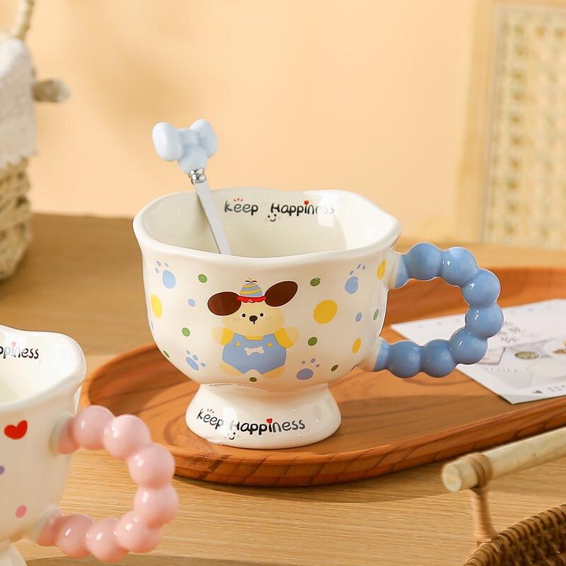 

Ceramic Mug with Spoon