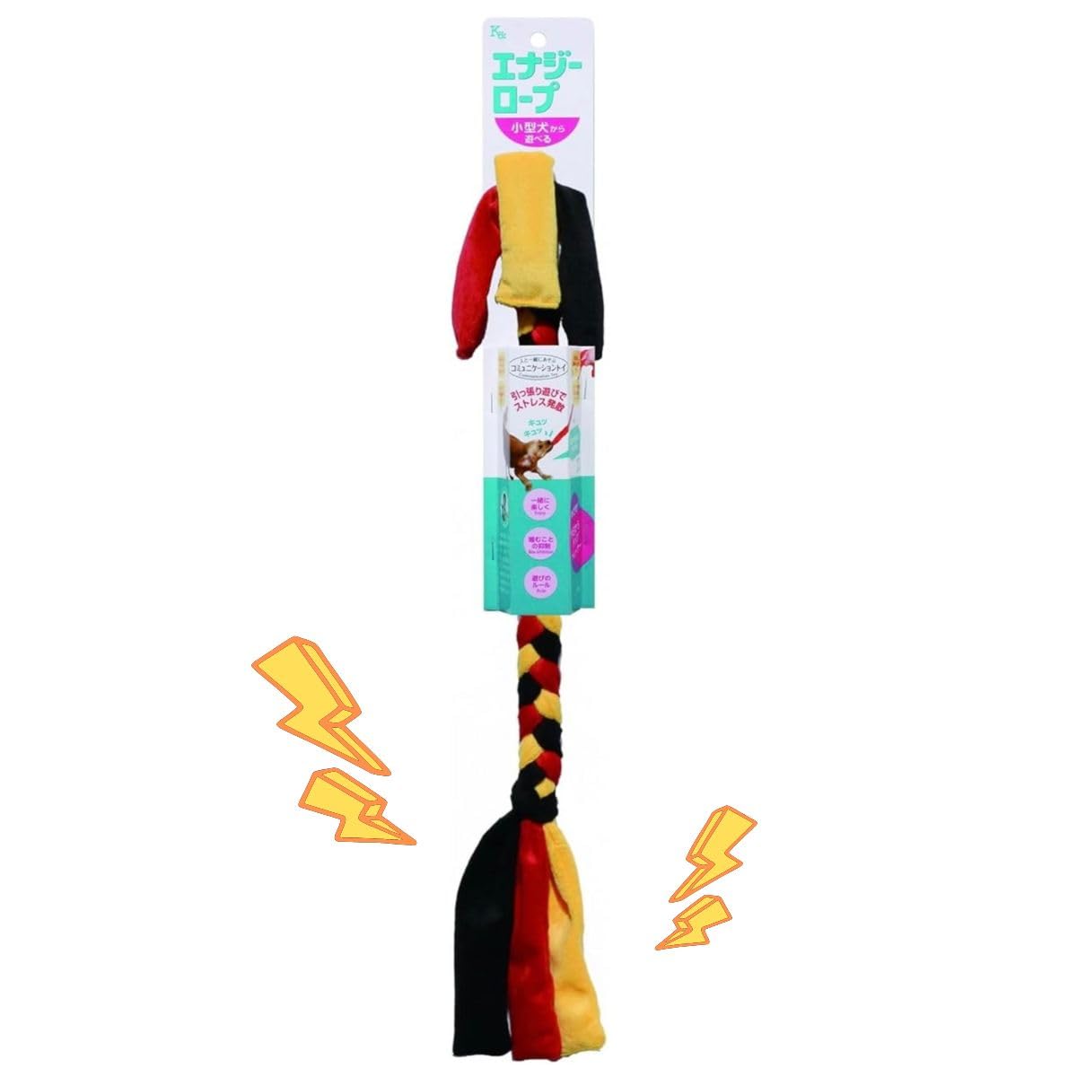 

Energy Rope C Honeybee Dog Rope Toy for Small and Medium Makes Chew Sounds Dogs,