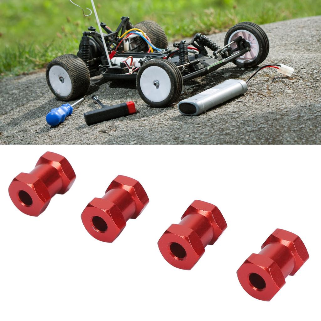 4Pcs RC Wheel Hex Spacers 12mm Remote Control Car   Hub Extensions 17mm Length