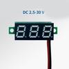 DC2.5V-30V Digitales Voltmeter Spannungsprüfer Messgerät 0,28" LED Volt-Instrument Werkzeug 2 Drähte 3-stellige Anzeige Voltmeter Anzeige